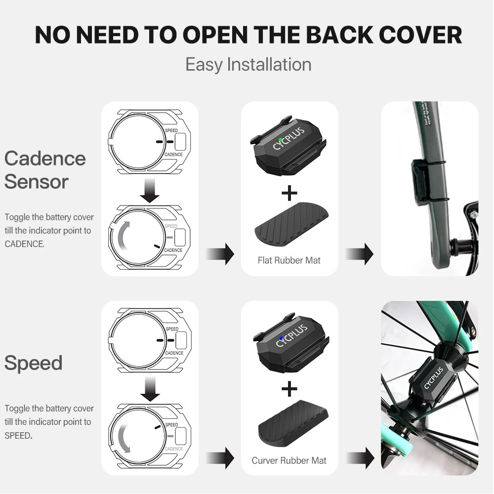 Датчик швидкості та каденсу CYCPLUS C3 Bluetooth ANT+