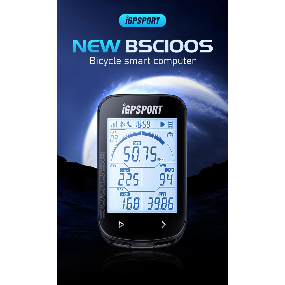 GPS велокомп'ютер iGPSPORT BSC100S