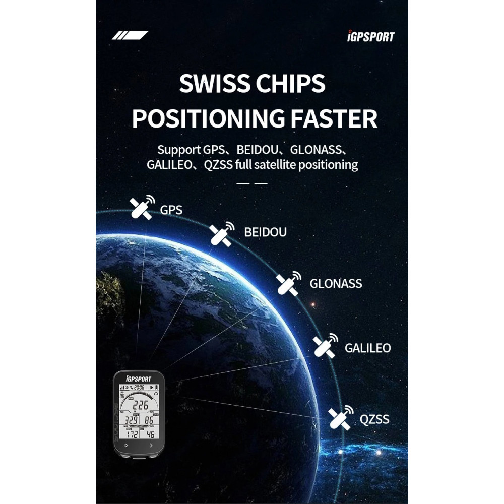 GPS велокомп'ютер iGPSPORT BSC100S