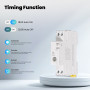 Умный Wi-Fi автомат c защитой Moes 40А на DIN-рейку