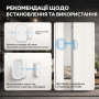 Датчик открытия дверей и окон Moes Zigbee Tuya