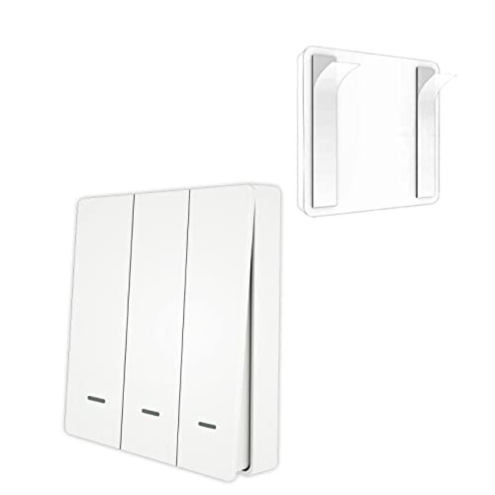 Умный беспроводной выключатель Moes Zigbee 3 клавиши Tuya