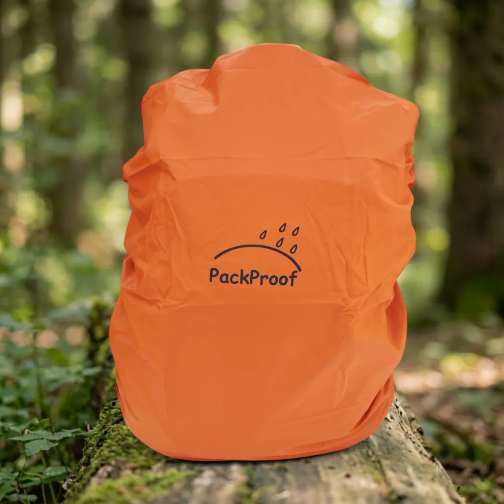 Чехол для рюкзака 35 л PackProof оранжевый