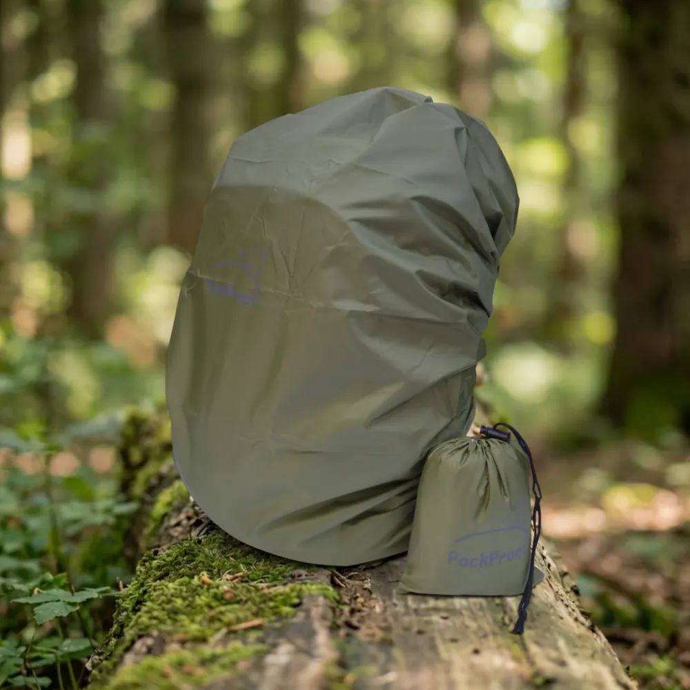 чохол для рюкзака 35 л PackProof олива