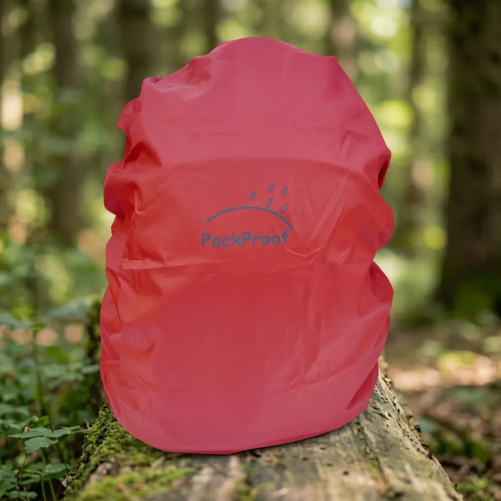чохол для рюкзака 45 л PackProof червоний