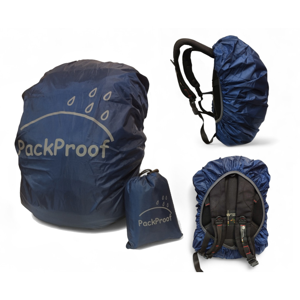 Чехол для рюкзака 35 л PackProof тёмно-синий