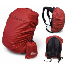 Чехол для рюкзака 35 л raincover красный