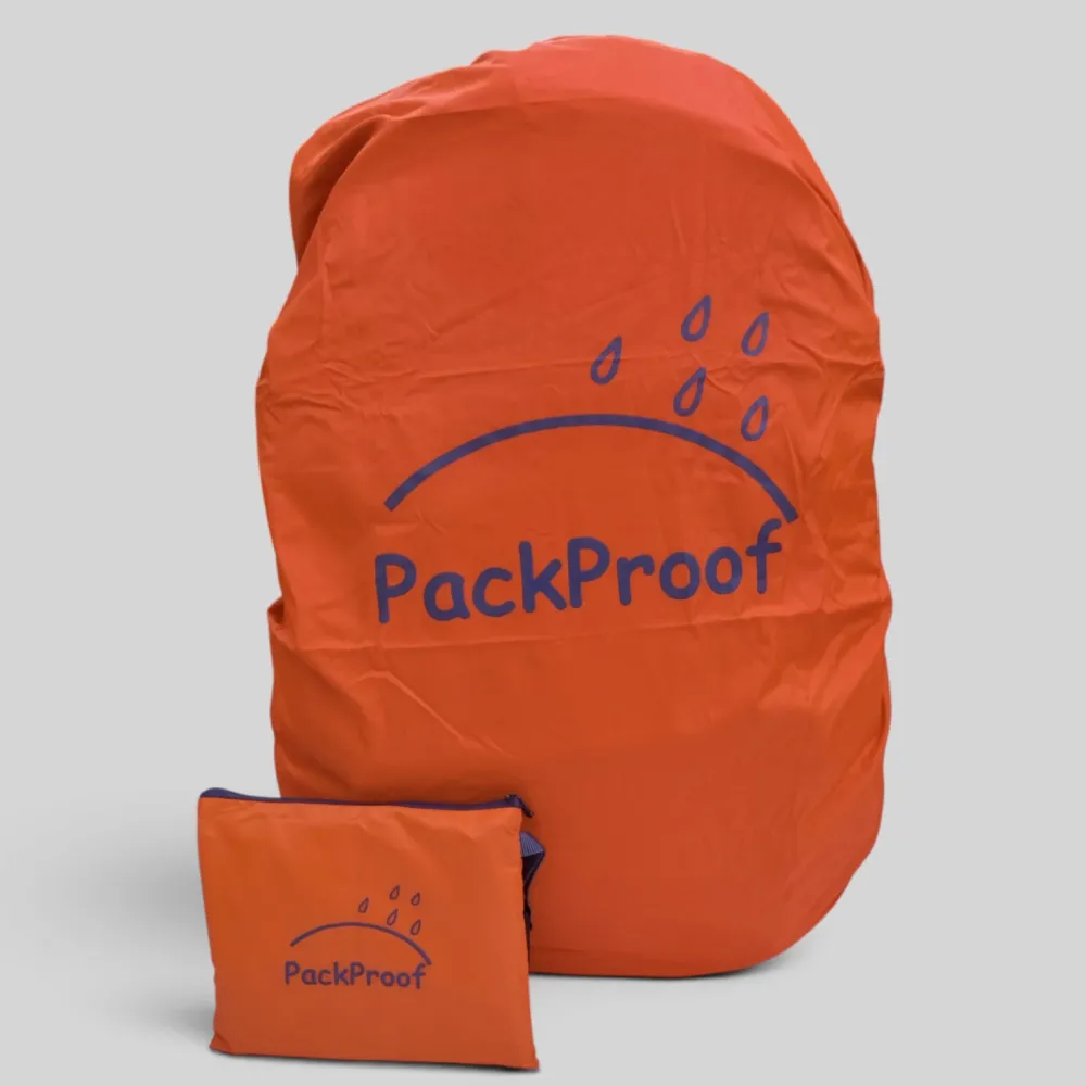 Чехол для рюкзака 60 л PackProof оранжевый