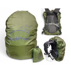 Чехол для рюкзака 60 л PackProof со стропой олива