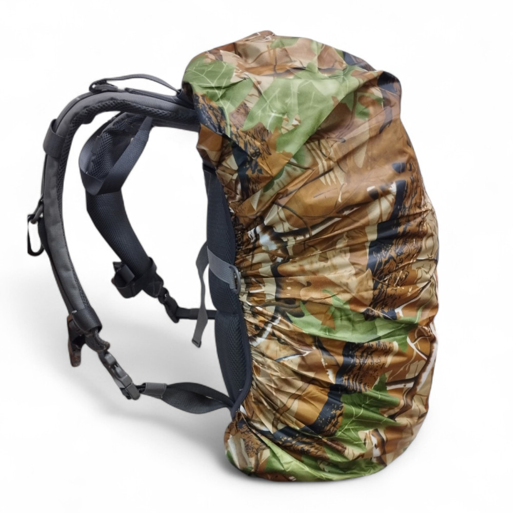 Чехол для рюкзака 60 л PackProof со стропой Лесной камуфляж