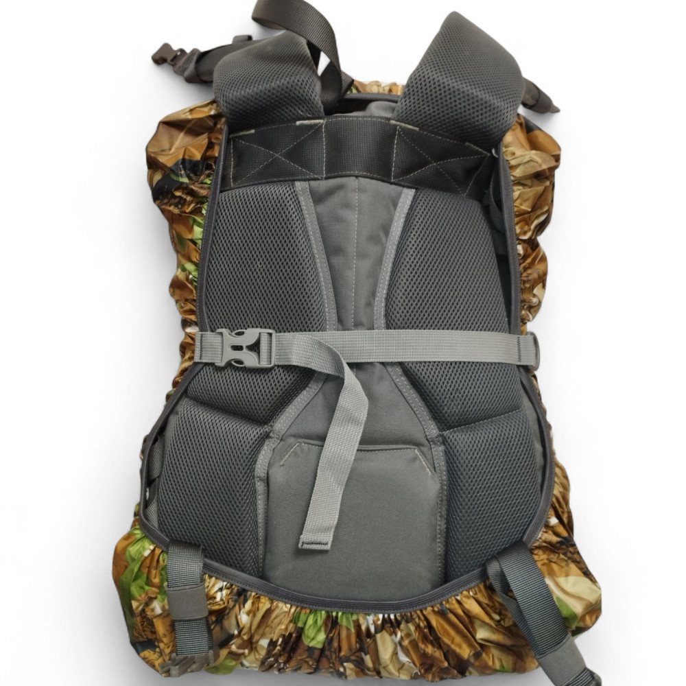Чехол для рюкзака 60 л PackProof со стропой Лесной камуфляж