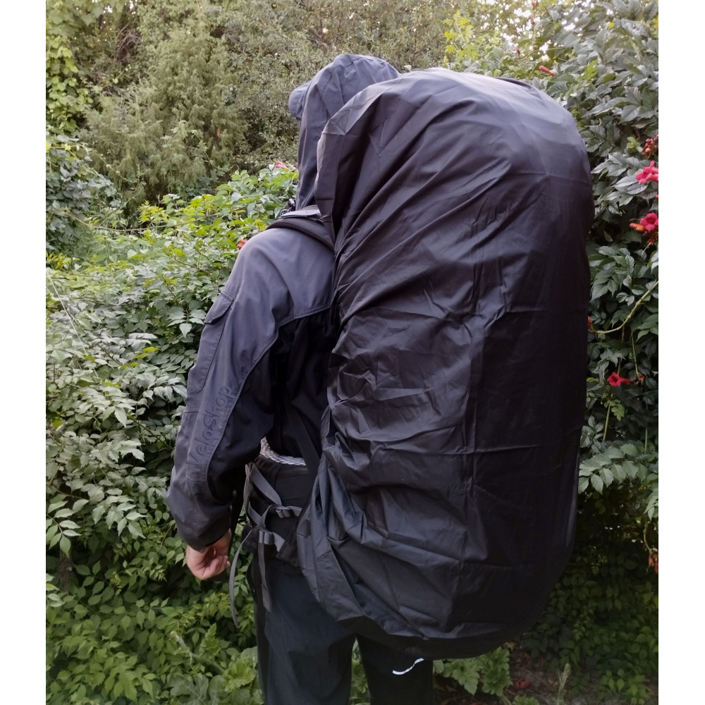 Чехол для рюкзака 80 л raincover чёрный