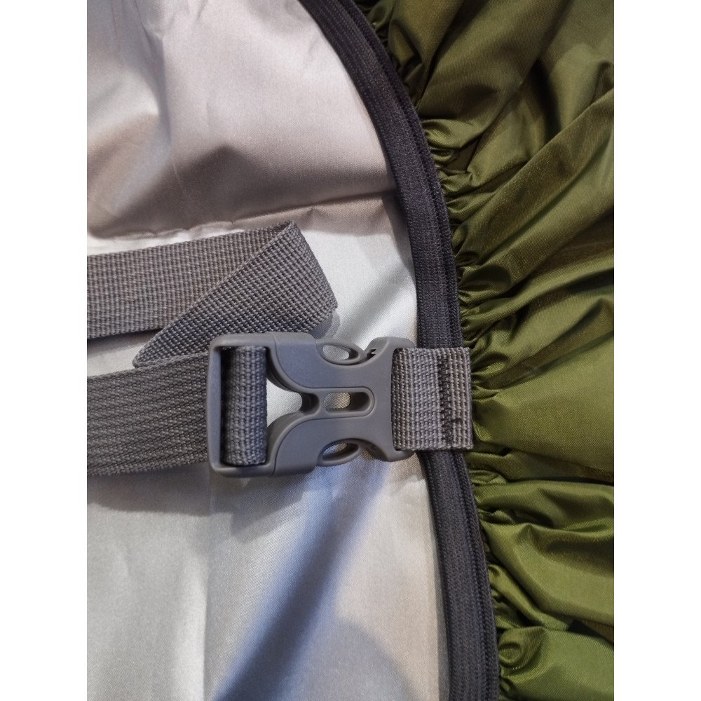 Чехол для рюкзака 80 л PackProof со стропой олива