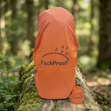 Чохол для рюкзака 80 л PackProof зі стяжною стропою помаранчевий