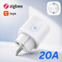 Розумна розетка Wi-Fi Smart Socket для Tuya / Smart Life 20А