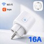 Розумна Wi-Fi розетка з енергомоніторингом Tuya Smart
