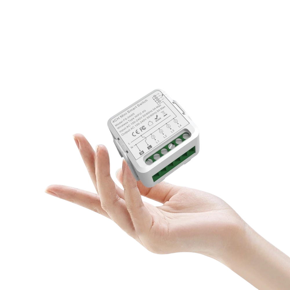 Wi‑Fi реле Tuya Smart Switch 4CH 4 канала