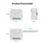 Wi‑Fi реле Tuya Smart Switch 3CH 3 канали