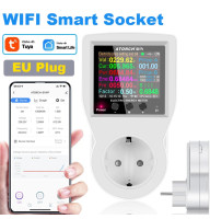 Wi-Fi ваттметр Atorch S1 вольтметр цифровой амперметр умная розетка