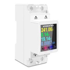 WiFi счётчик электроэнергии Atorch GR2PWS 100A двухтарифный Tuya DIN