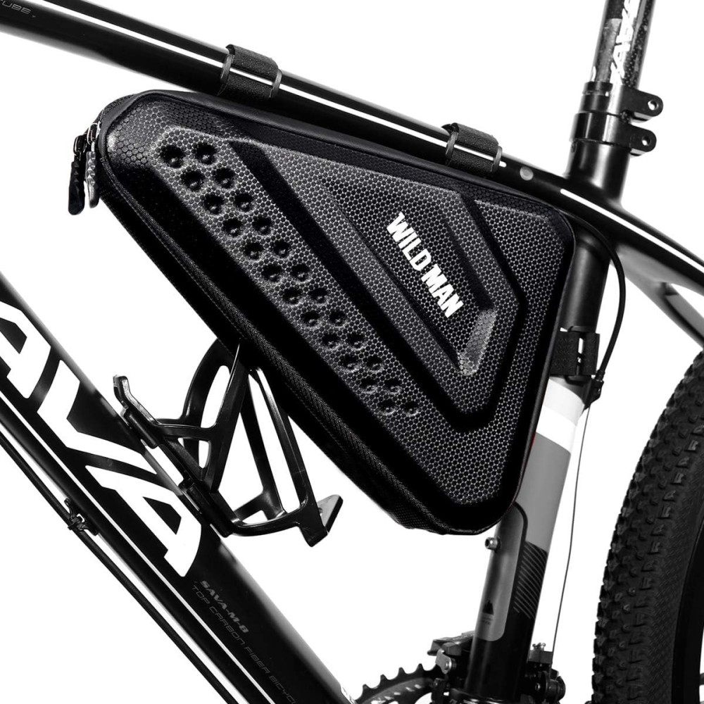 Велосипедна сумка в раму Wild Man ES19 жорсткий кофр 3л