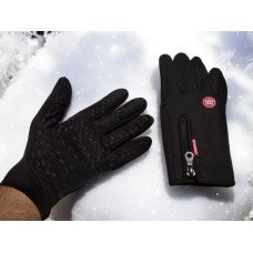 Перчатки вело сенсорні Windstopper B-Forest M, Чорний