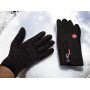 Перчатки вело сенсорные Windstopper B-Forest черный L