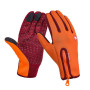 Перчатки вело сенсорные Windstopper B-Forest оранжевый L