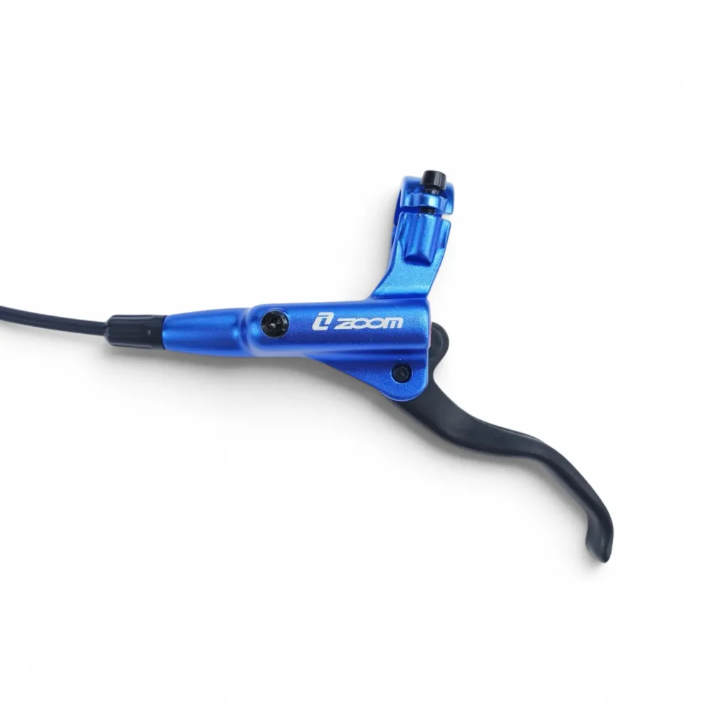 Гальма гідравлічні ZOOM HB875 з роторами 160 мм Blue