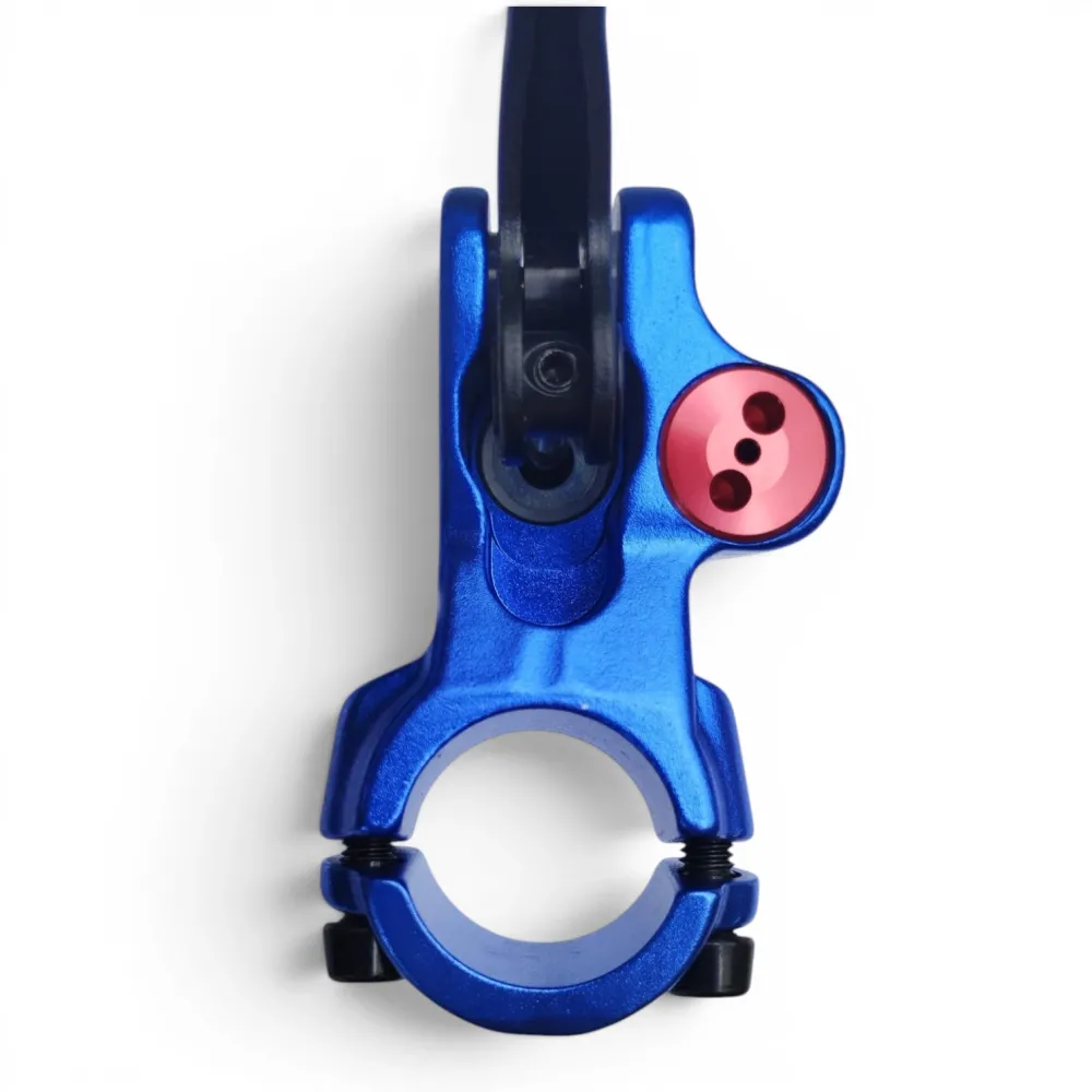 Гальма гідравлічні ZOOM HB875 з роторами 160 мм Blue