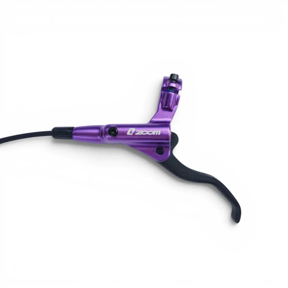 Гальма гідравлічні ZOOM HB875 з роторами 160 мм Purple
