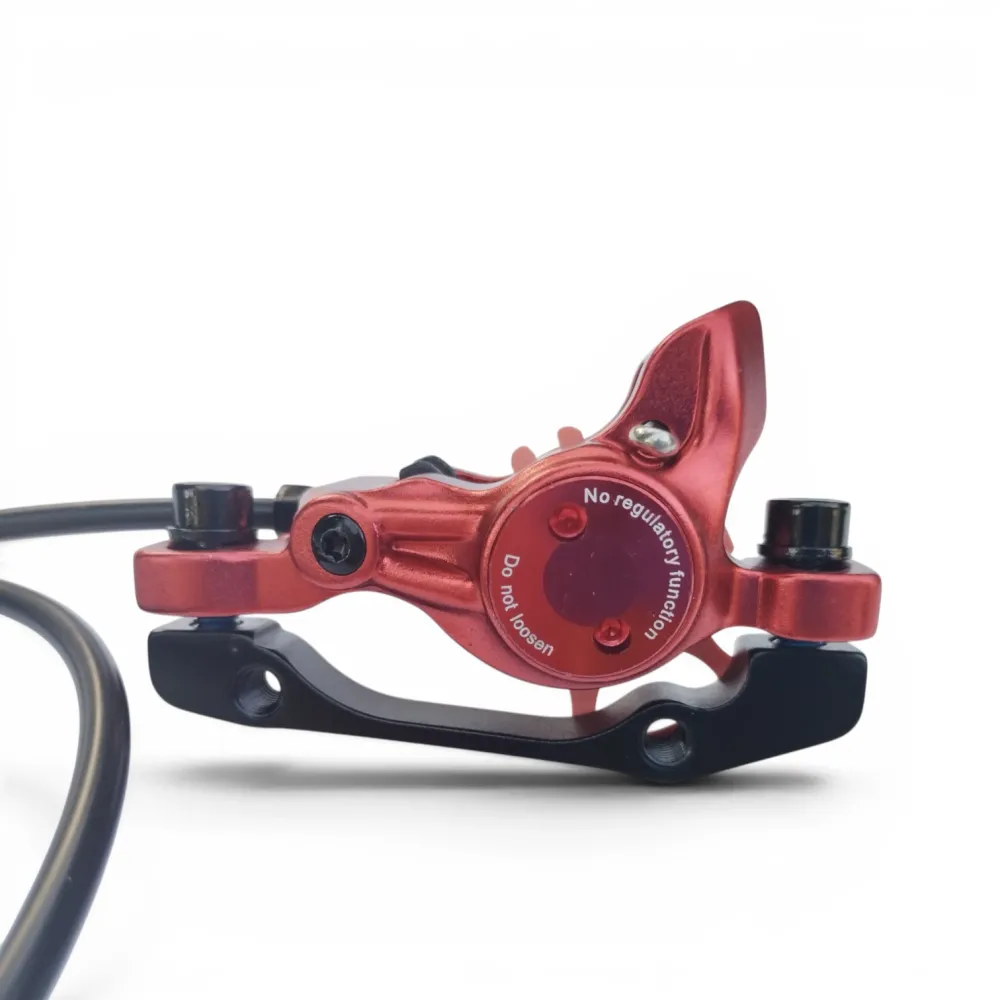Гальма гідравлічні ZOOM HB875 з роторами 160 мм Red