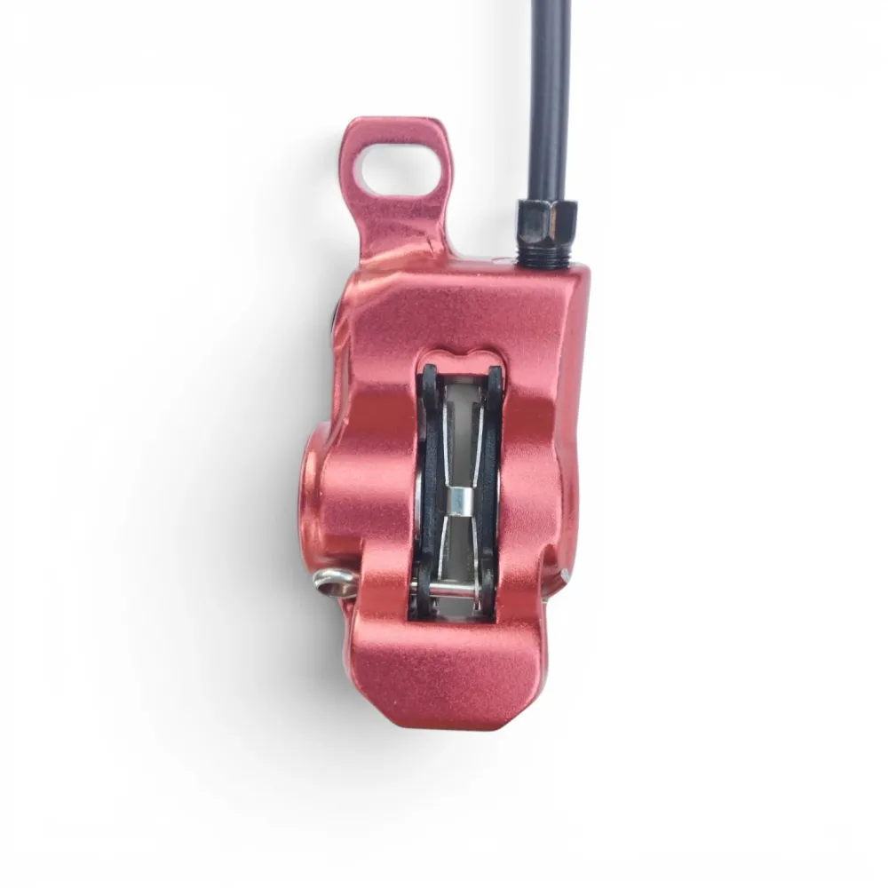 Гальма гідравлічні ZOOM HB875 з роторами 160 мм Red