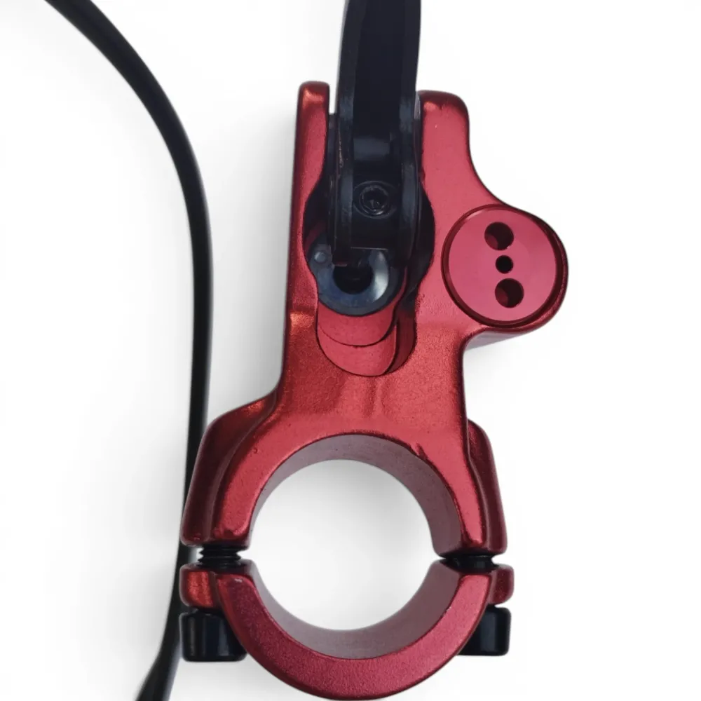Гальма гідравлічні ZOOM HB875 з роторами 160 мм Red