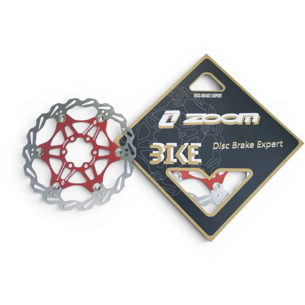 Гальма гідравлічні ZOOM HB875 з роторами 160 мм Red