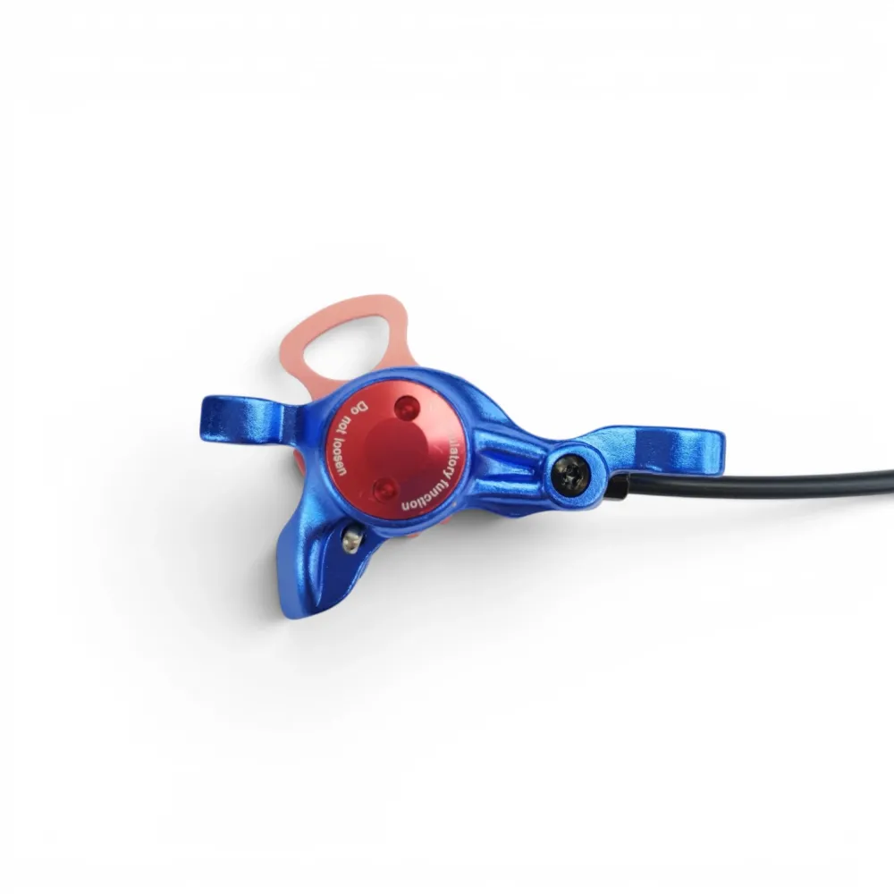 Тормоза гидравлические ZOOM HB875 с роторами 160 мм Blue