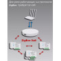 Zigbee реле трехканальное Tuya Smart Switch 3ch 10А