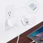 Zigbee реле 4-канальное Tuya Smart Switch 4ch 10А