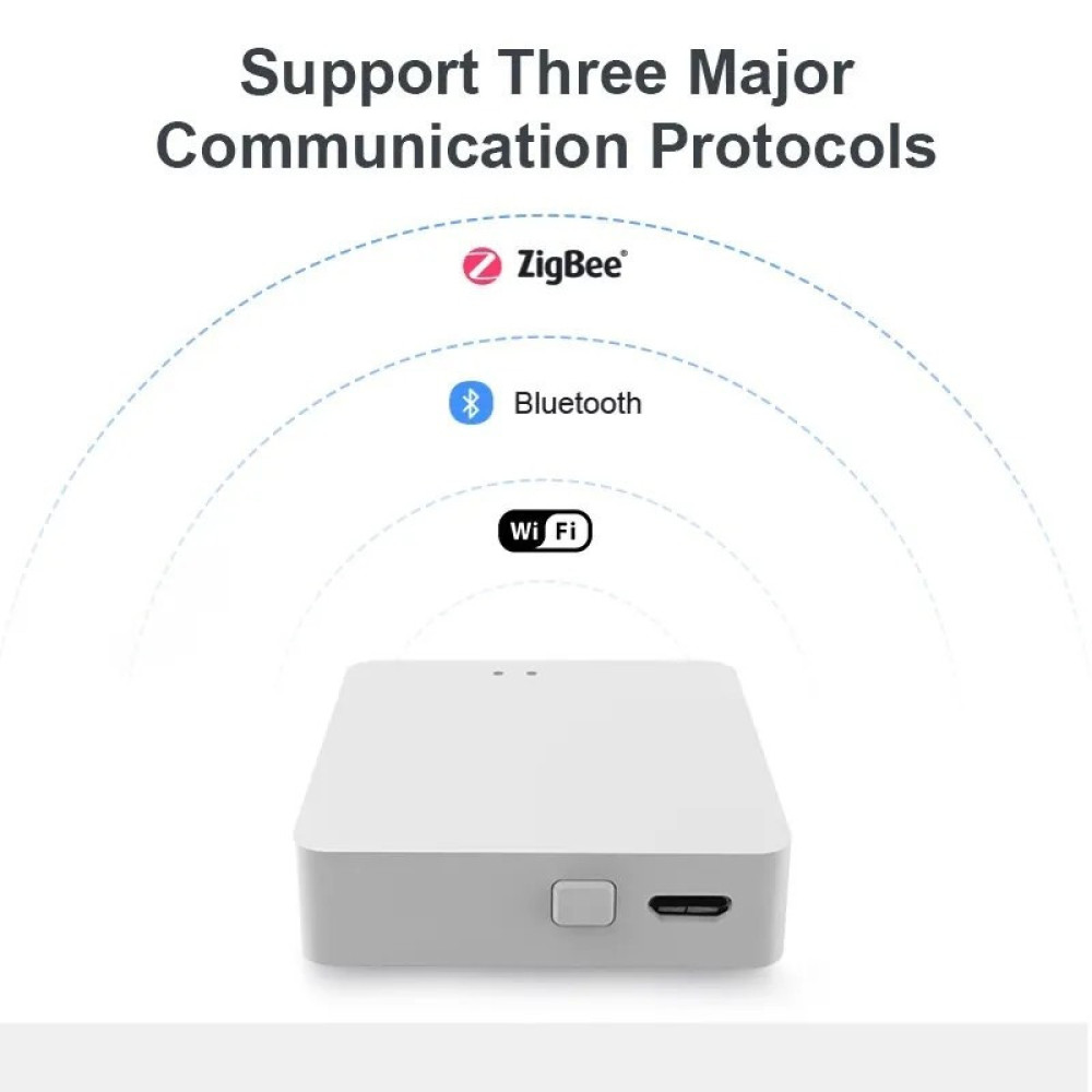 Zigbee Шлюз Тuya Smart Gateway Hub, Zigbee + Bluetooth, Tuya / SmartLife