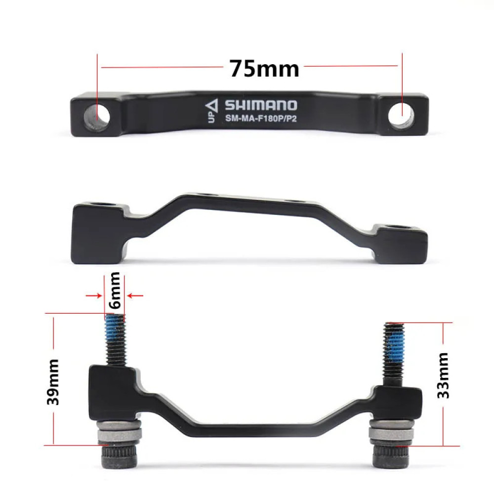 Адаптер гальм Shimano SM-MA-F180P/P2