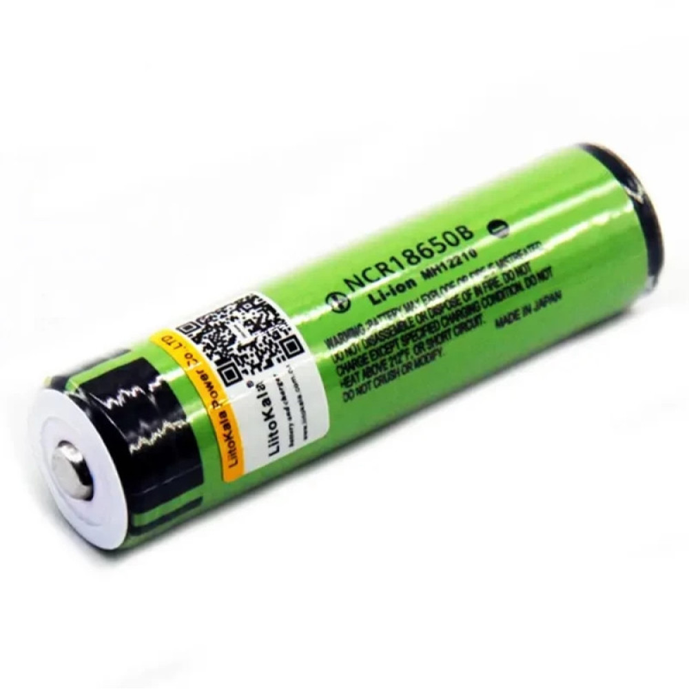 Аккумулятор 18650 Liitokala 34B-JT 3400 mAh (без защиты)