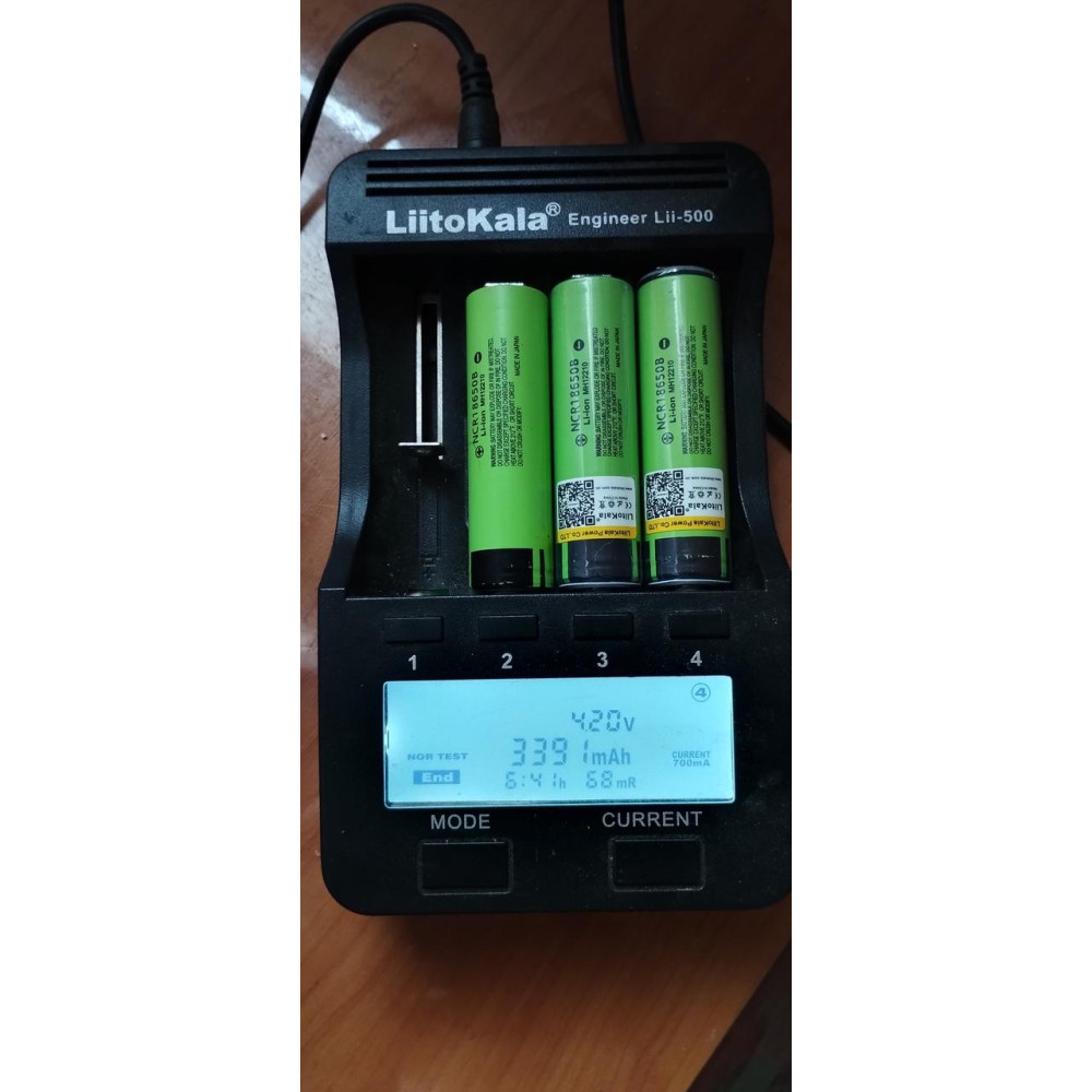 Аккумулятор 18650 Liitokala 34B-PCB 3400 mAh (с защитой)