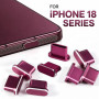 Алюминиевая заглушка для iPhone 18 Pro USB-C (Type-C)