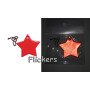 Брелок світловідбиваючий зірка Flickers / флікер Помаранчевий