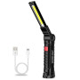 Фонарь аккумуляторный WorkLight 14 см лампа складная с магнитом