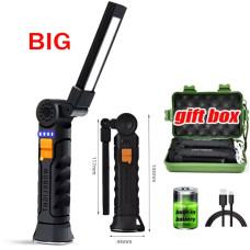 Фонарик WORKLIGHT G52 встроенный аккумулятор 14 см с кейсом