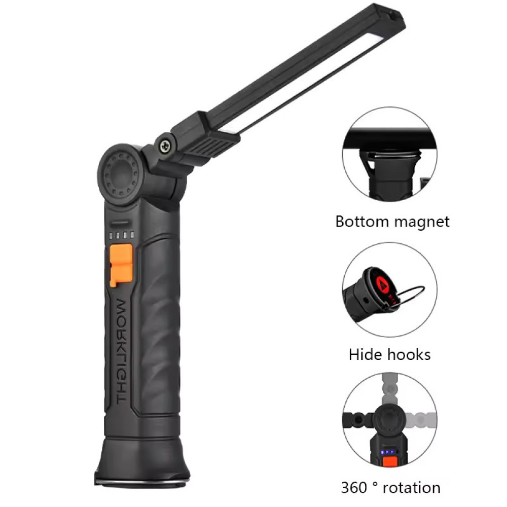 Ліхтар WORKLIGHT G52 вбудований акумулятор 14 см