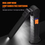 Ліхтар WORKLIGHT G52 вбудований акумулятор 14 см з кейсом