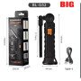 Фонарик WORKLIGHT G52 встроенный аккумулятор 14 см с кейсом