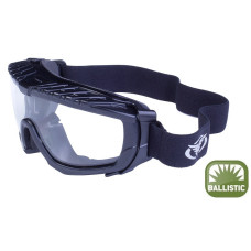 Маска баллистическая с уплотнителем Global Vision Ballistech-1 (clear) Anti-Fog, прозрачная